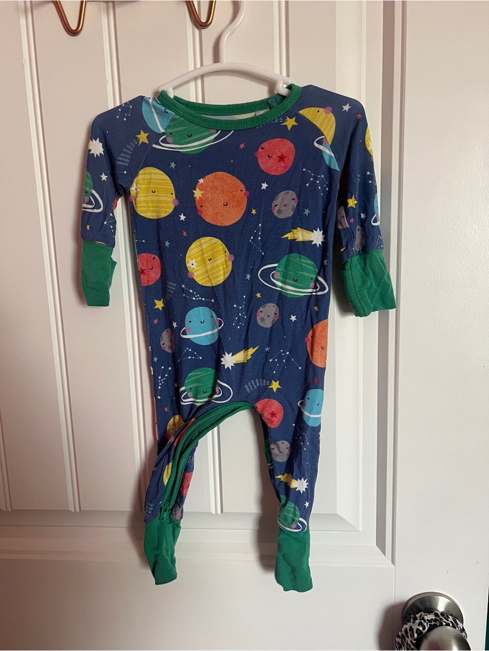 Little Sleepies newborn planets sleeper